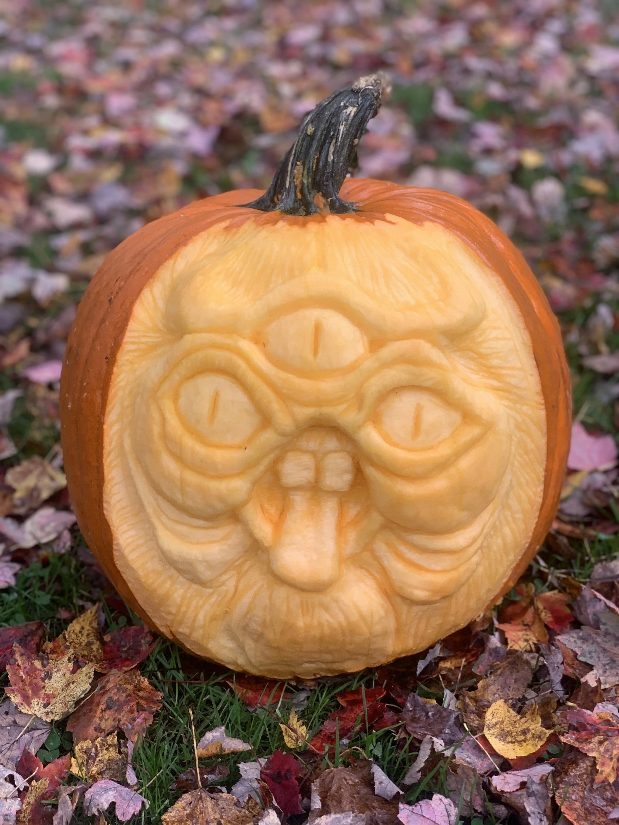 Pumpkin carving